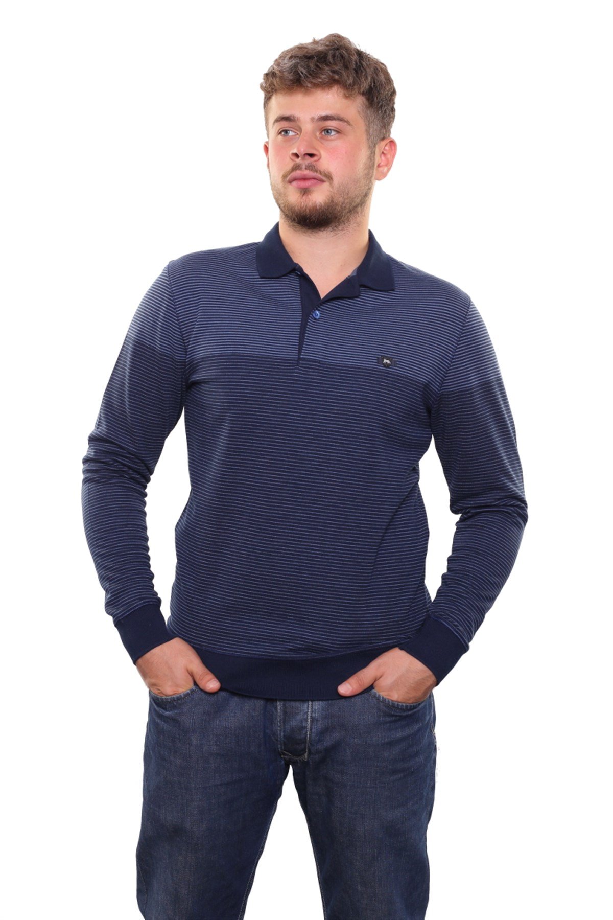 Polo Yaka Sweatshirt 