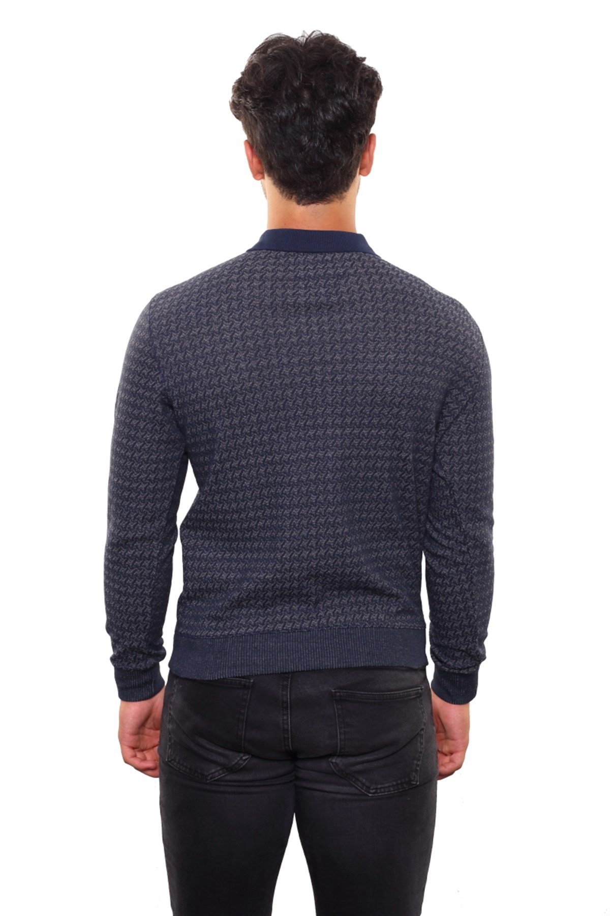 Polo Yaka Sweatshirt 