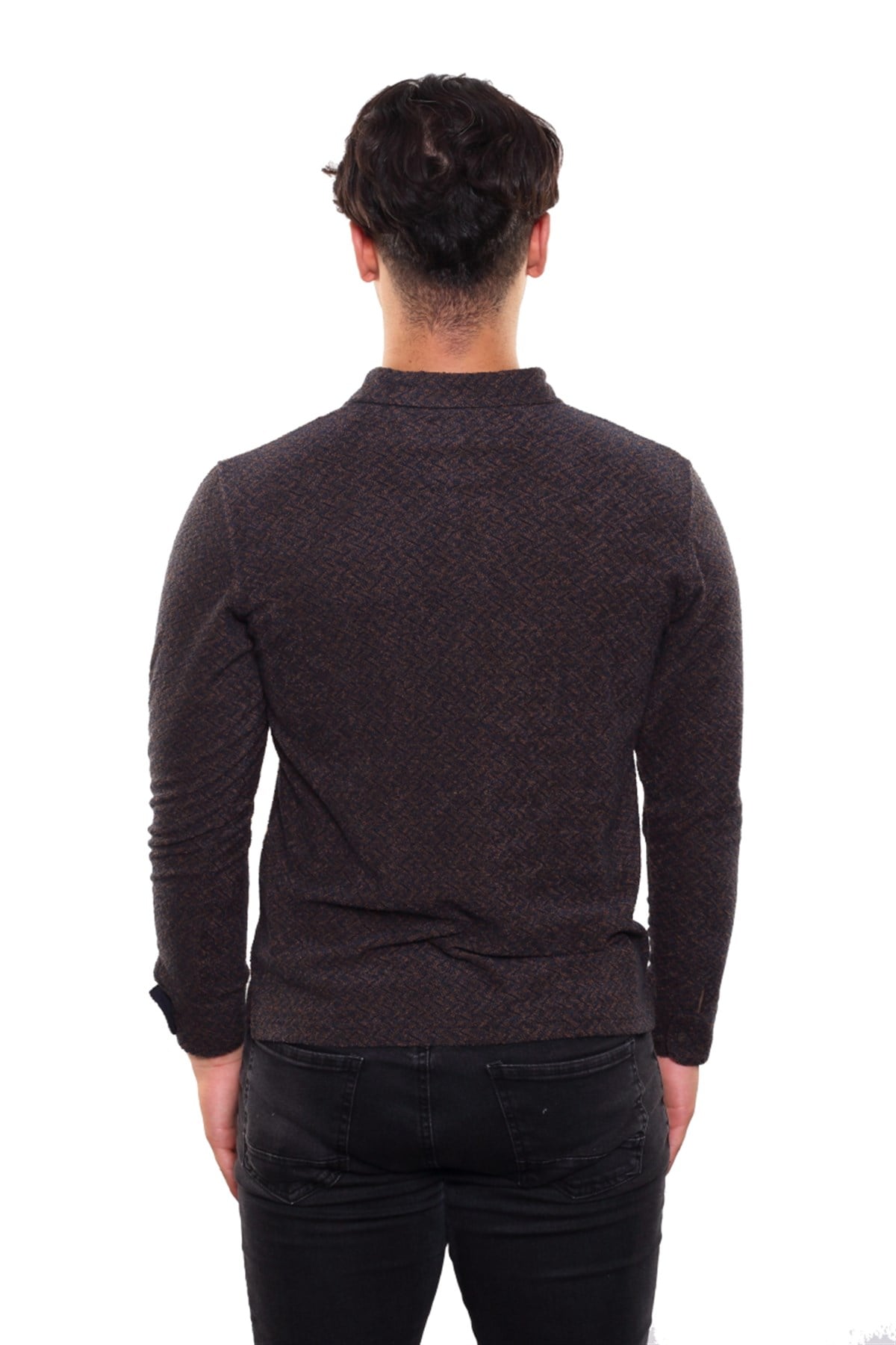 Polo Yaka Sweatshirt 