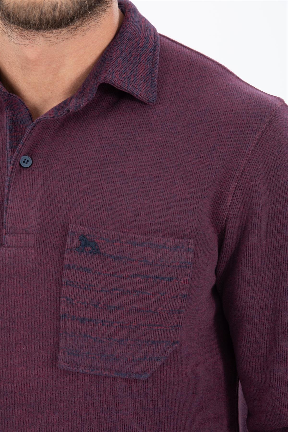 Polo Yaka Sweatshirt 