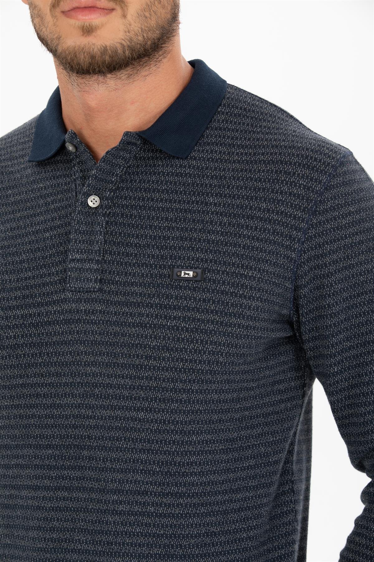 Polo Yaka Sweatshirt 