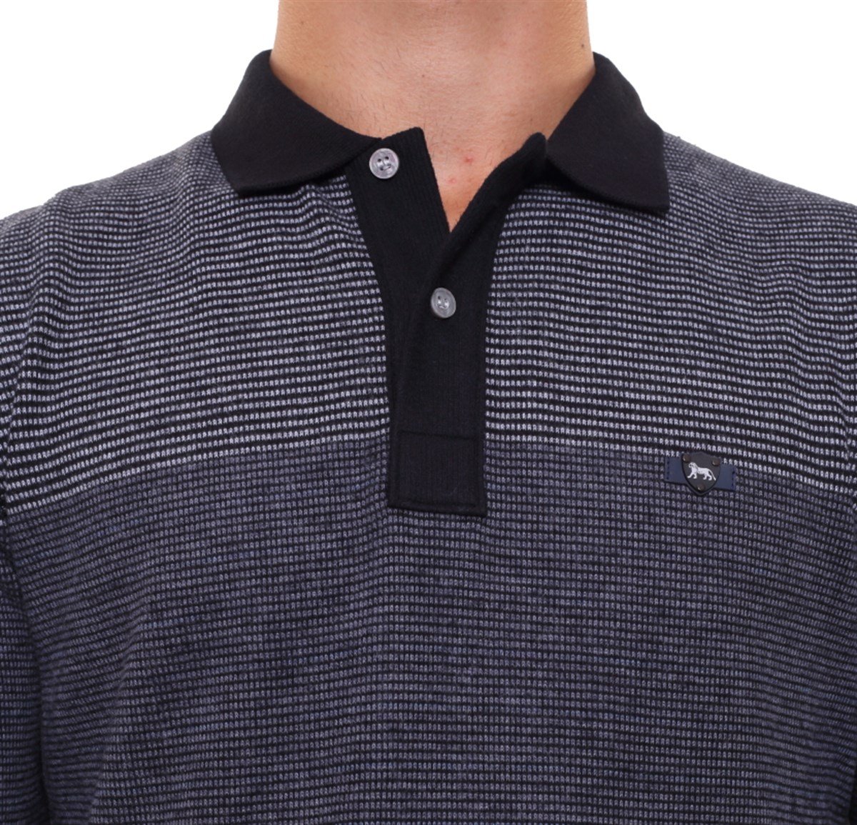 Polo Yaka Sweatshirt 