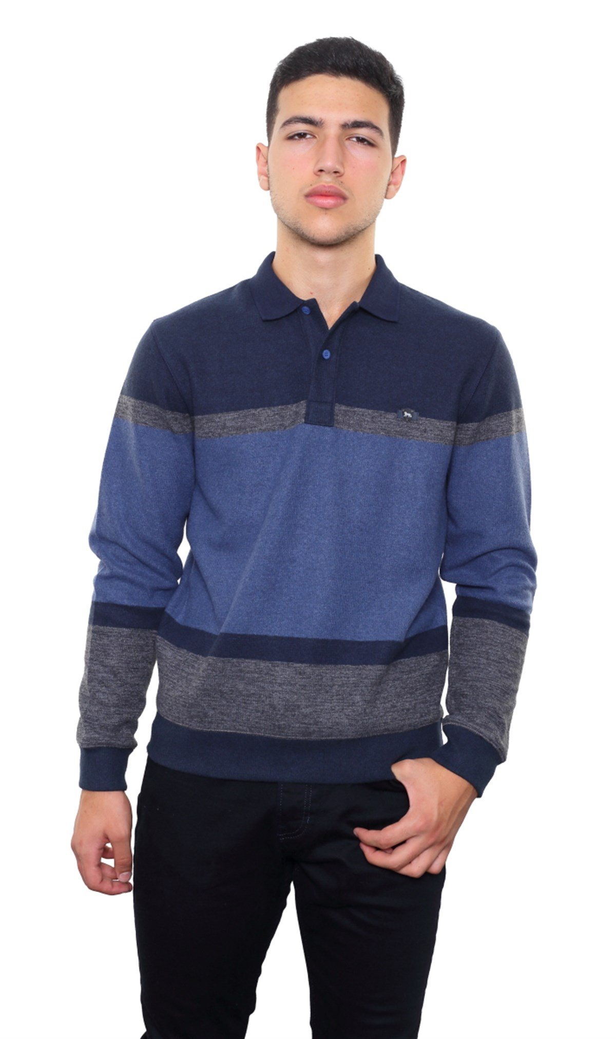 Polo Yaka Sweatshirt 