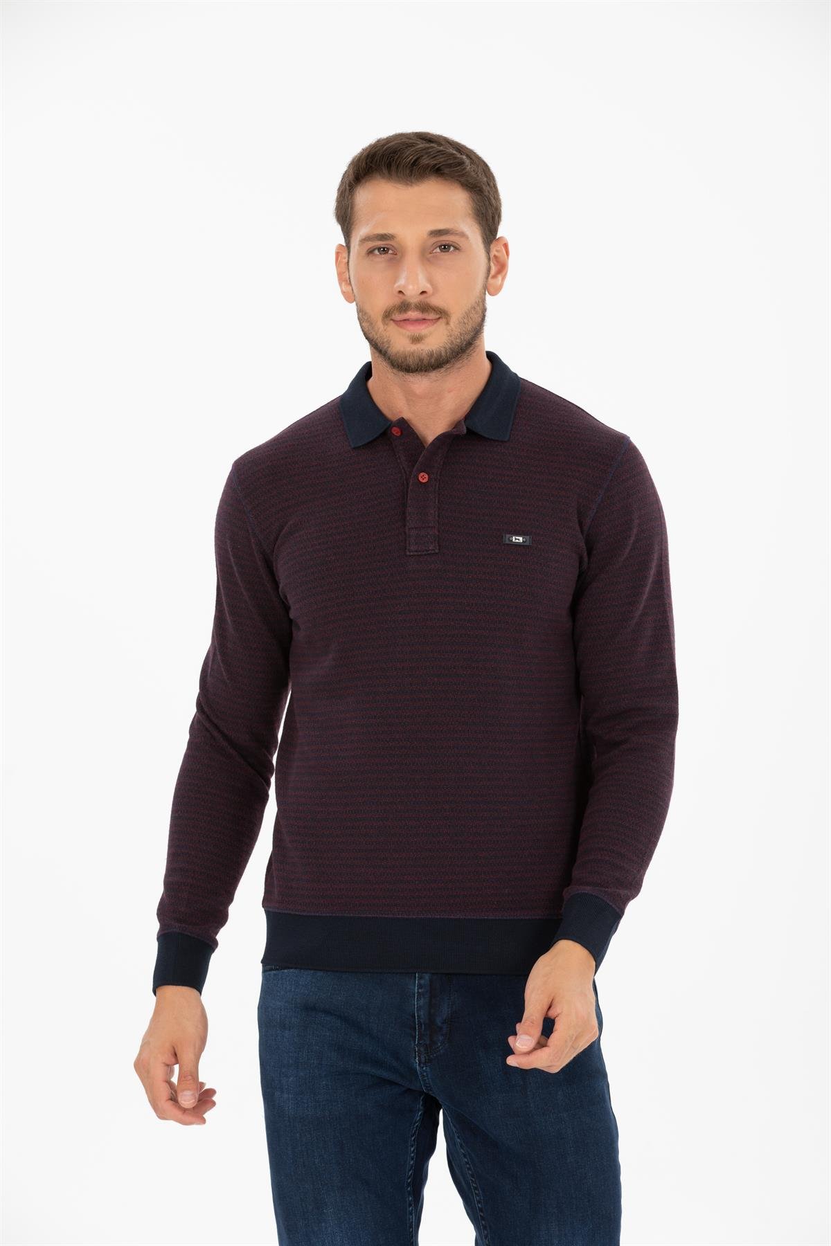 Polo Yaka Sweatshirt 