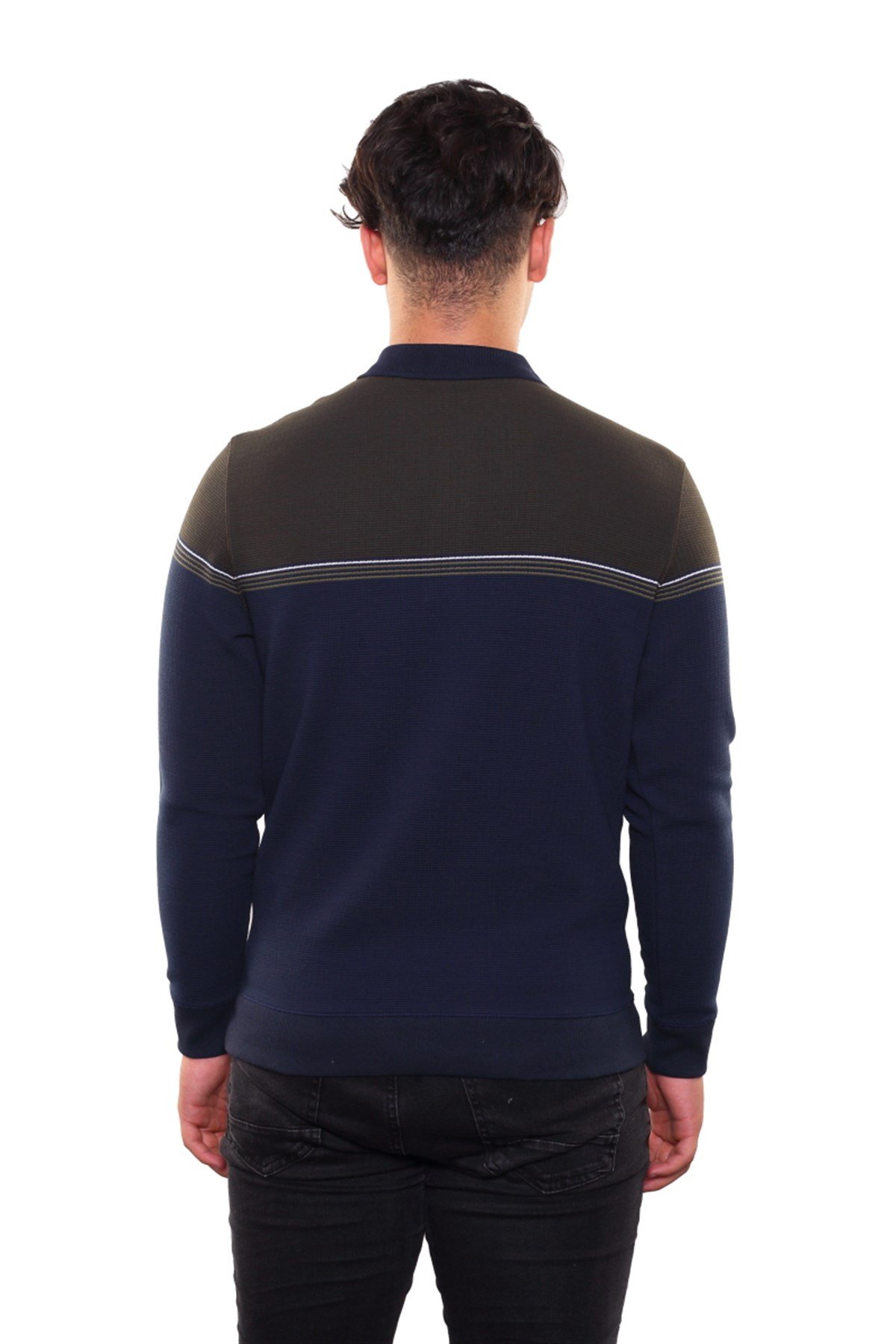 Polo Yaka Sweatshirt 