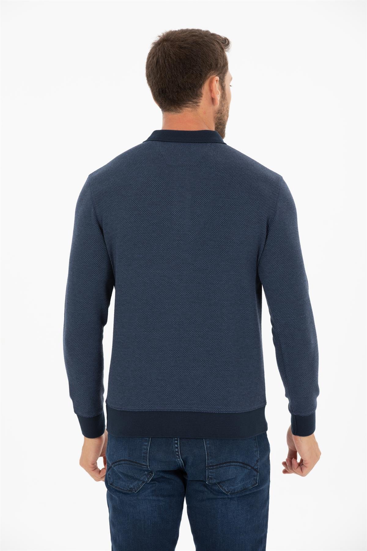 Polo Yaka Sweatshirt 