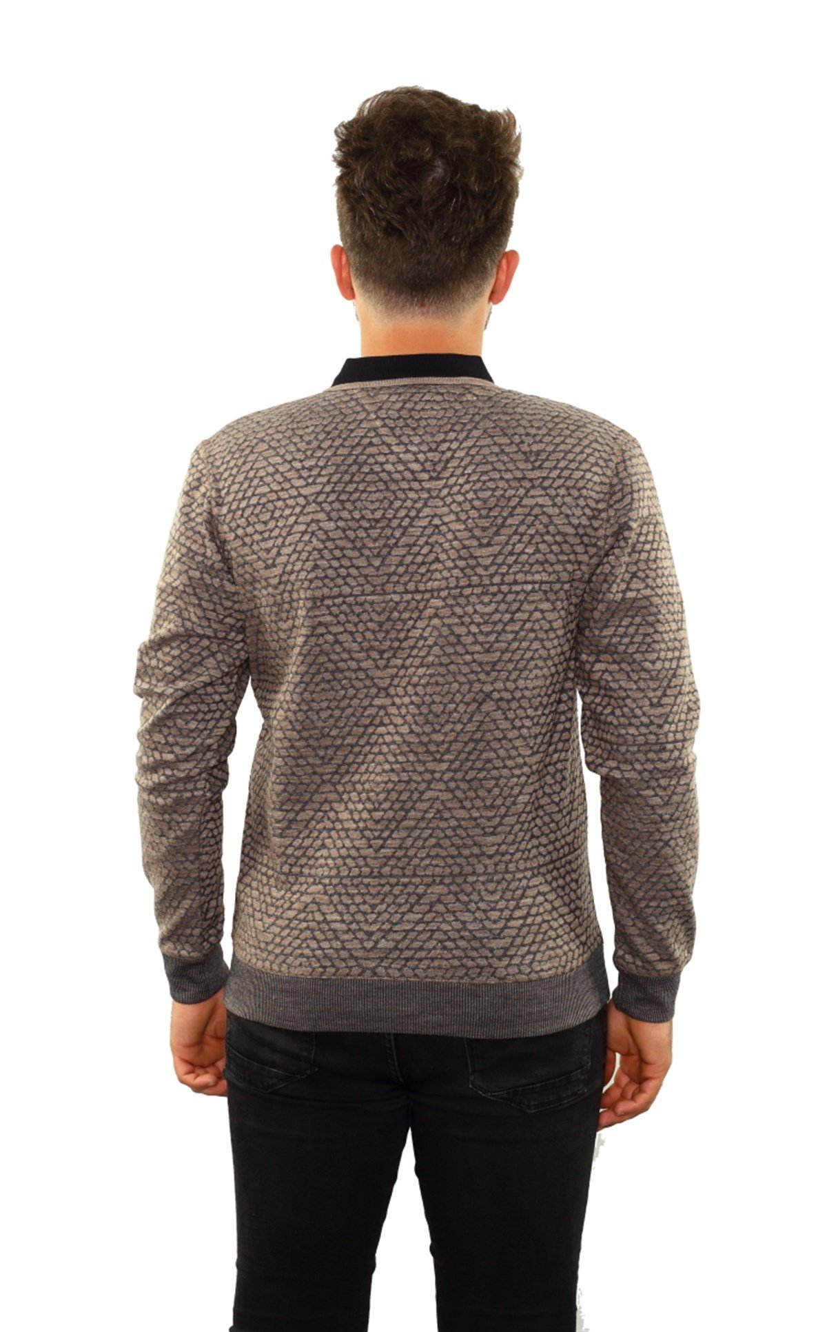 Polo Yaka Sweatshirt 