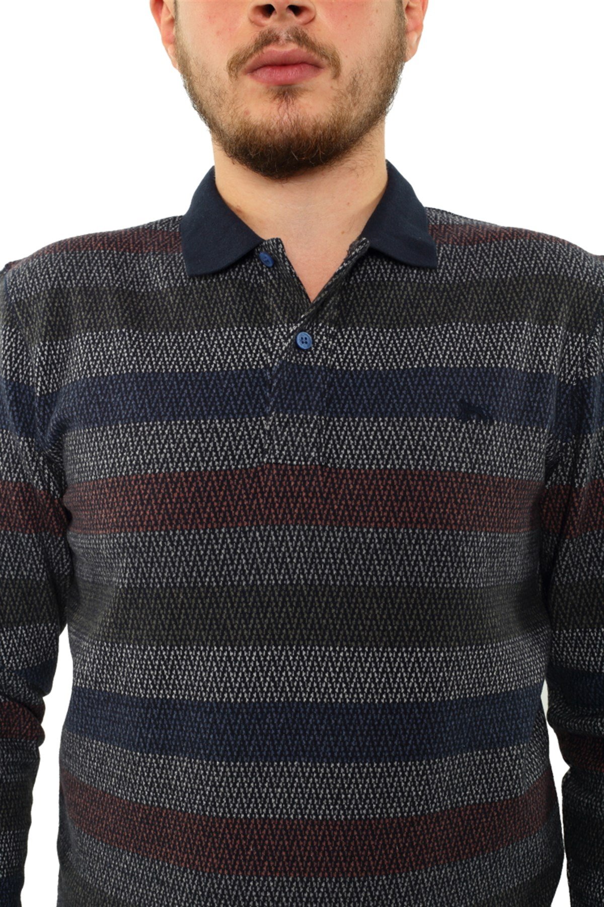 Polo Yaka Sweatshirt 