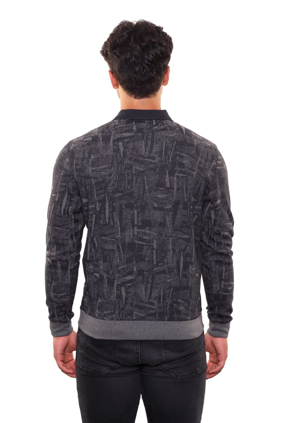 Polo Yaka Sweatshirt 