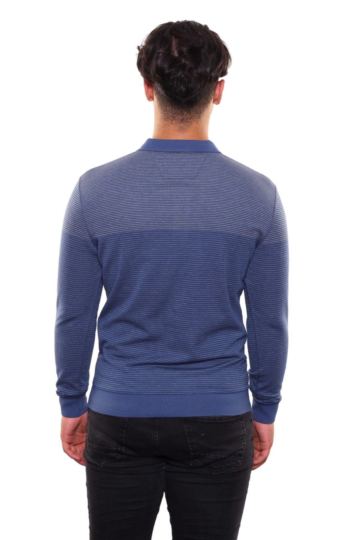 Polo Yaka Sweatshirt 