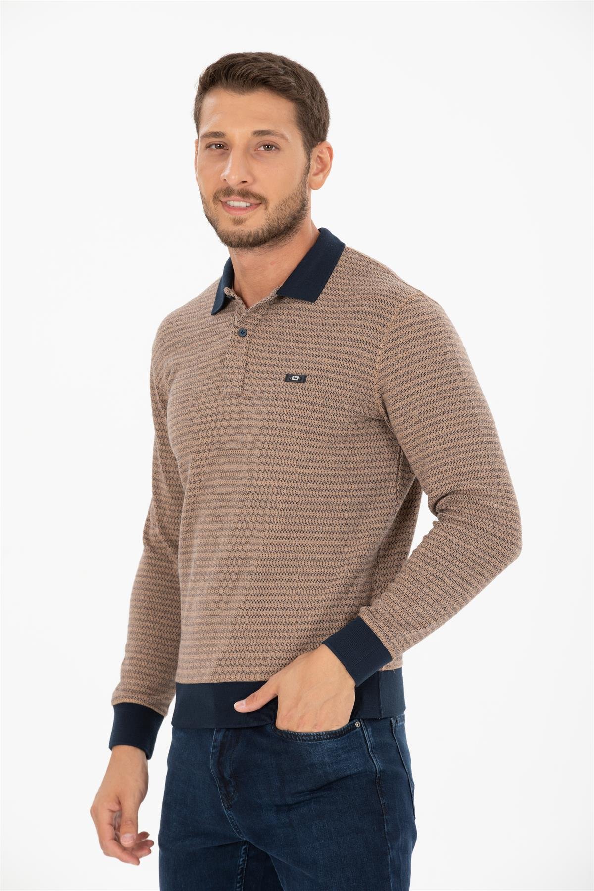 Polo Yaka Sweatshirt 