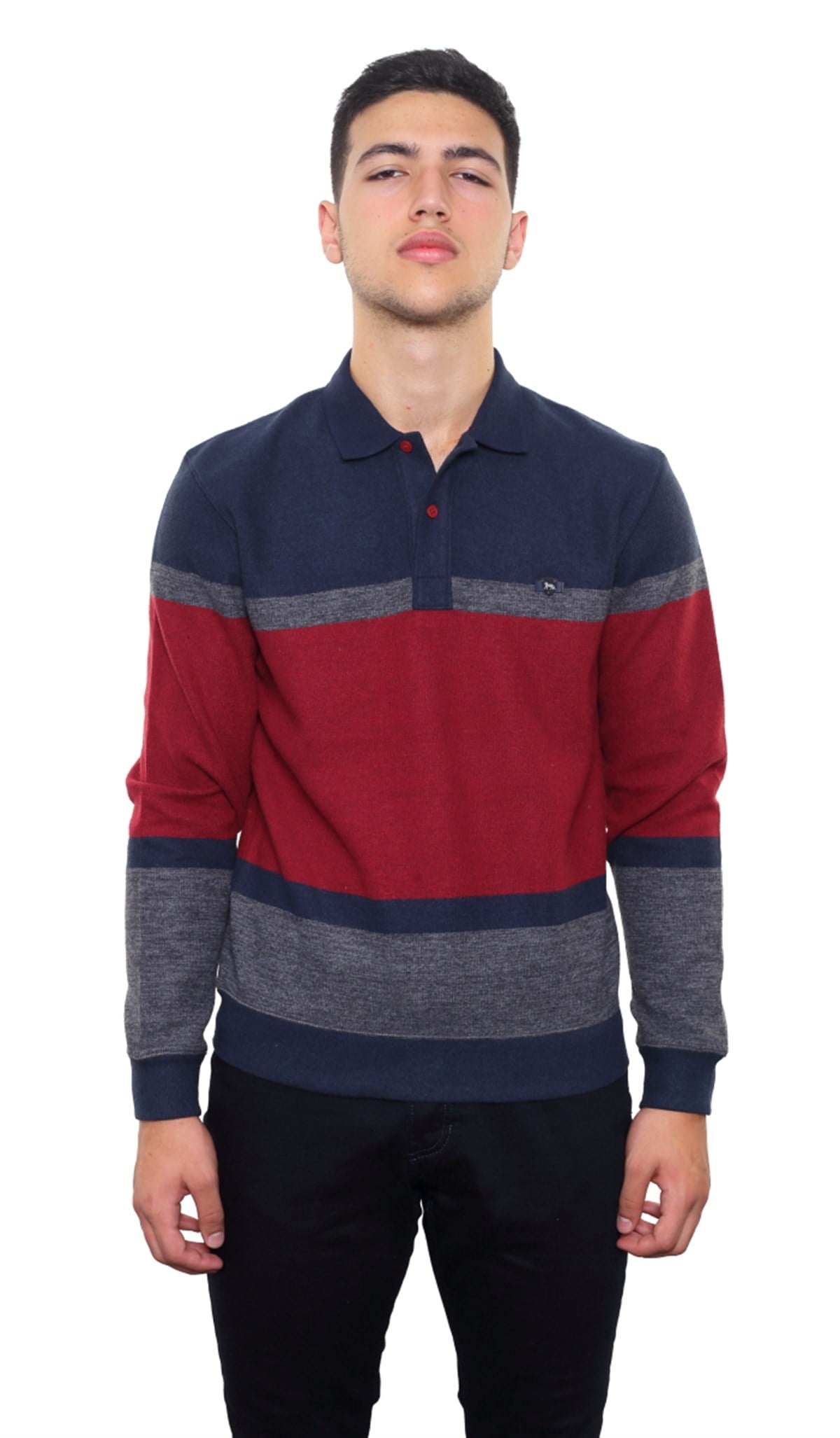 Polo Yaka Sweatshirt 