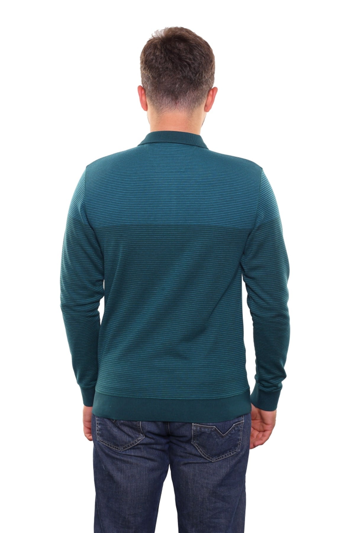 Polo Yaka Sweatshirt 