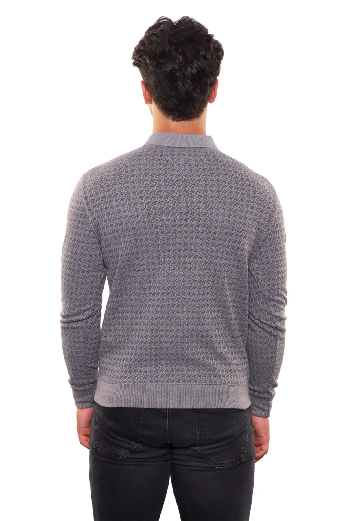 Polo Yaka Sweatshirt 