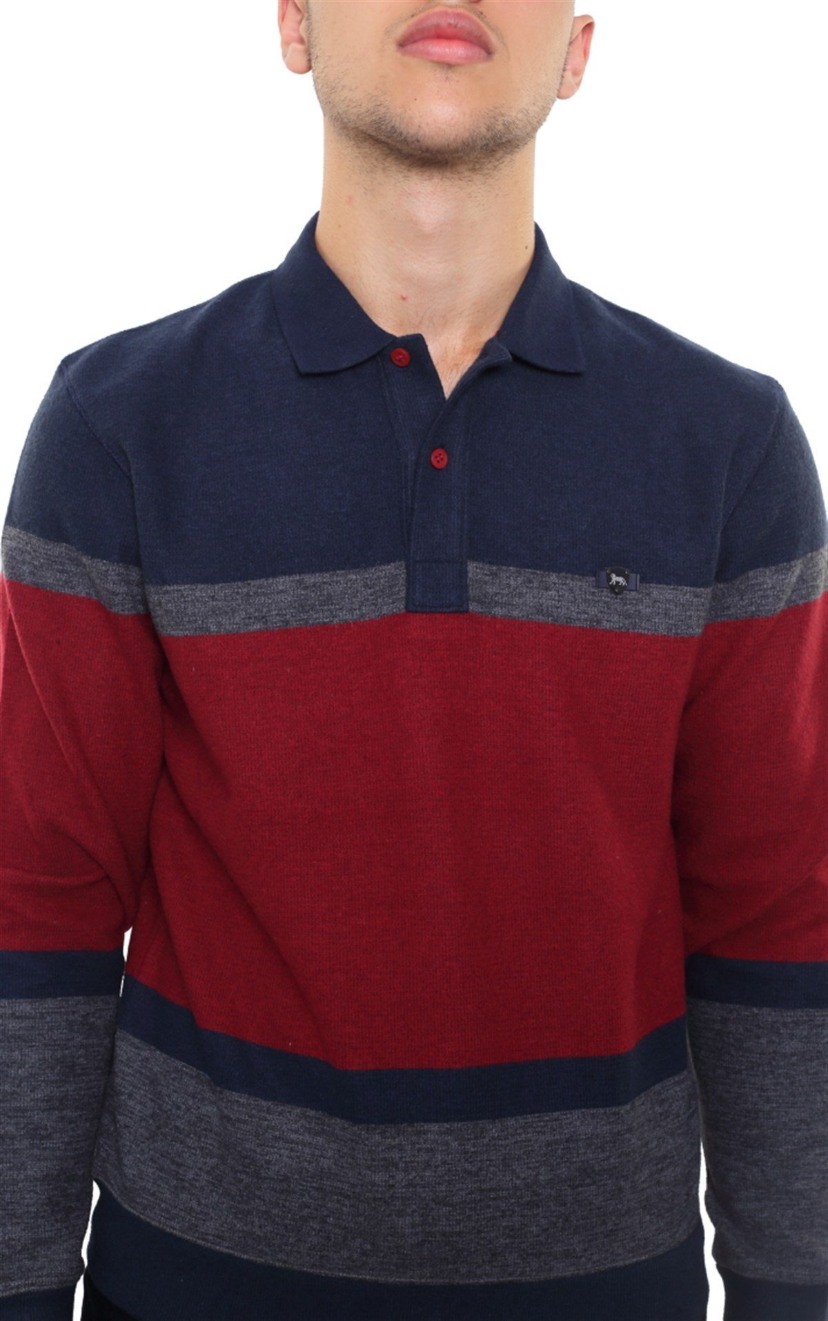 Polo Yaka Sweatshirt 