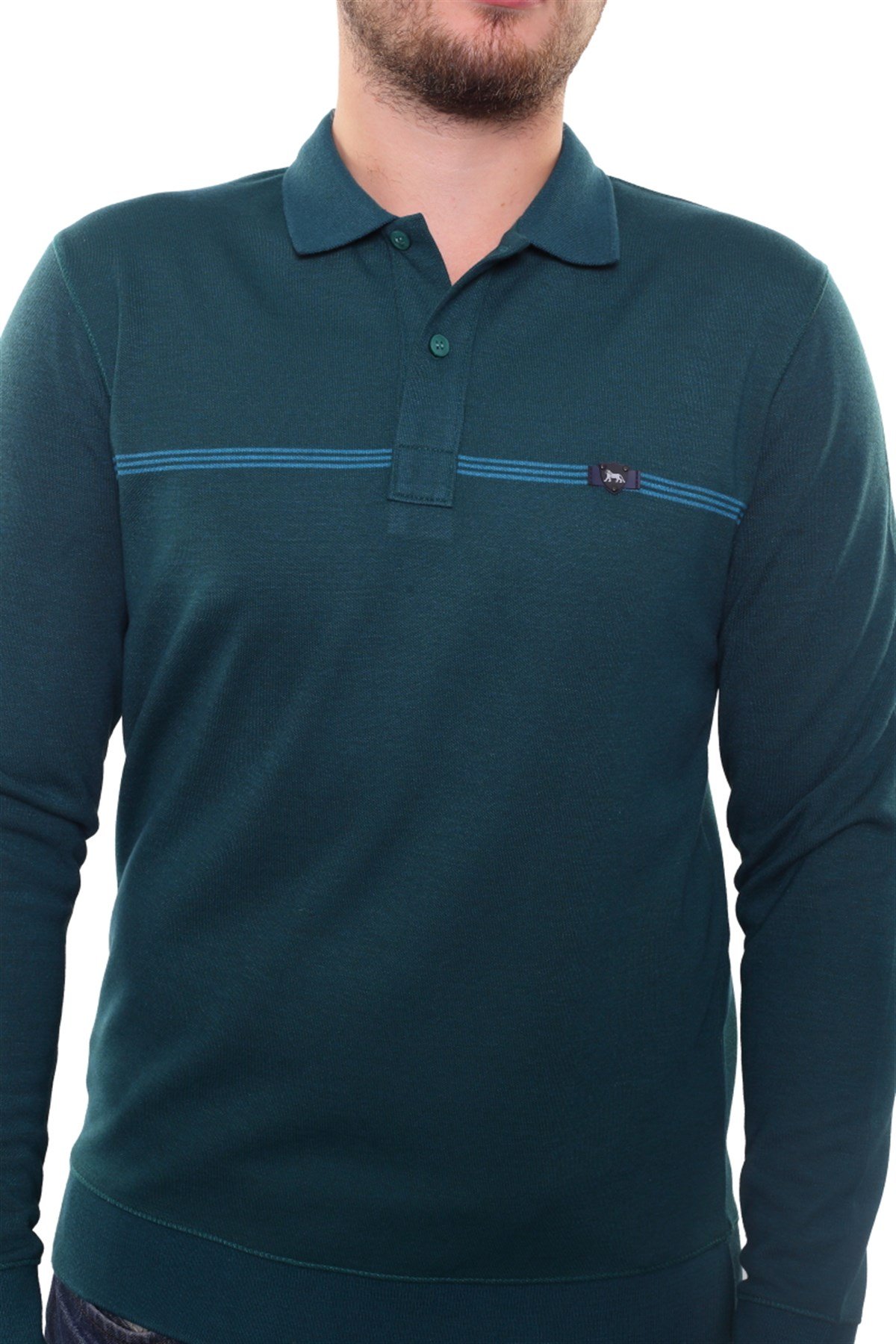 Polo Yaka Sweatshirt 