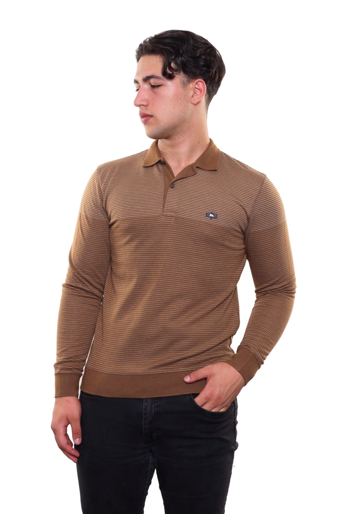 Polo Yaka Sweatshirt 