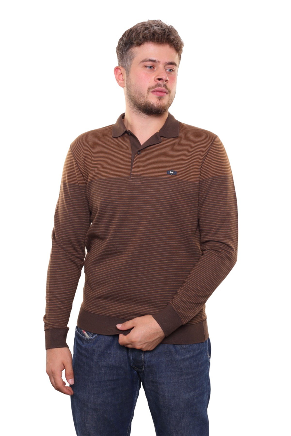 Polo Yaka Sweatshirt 