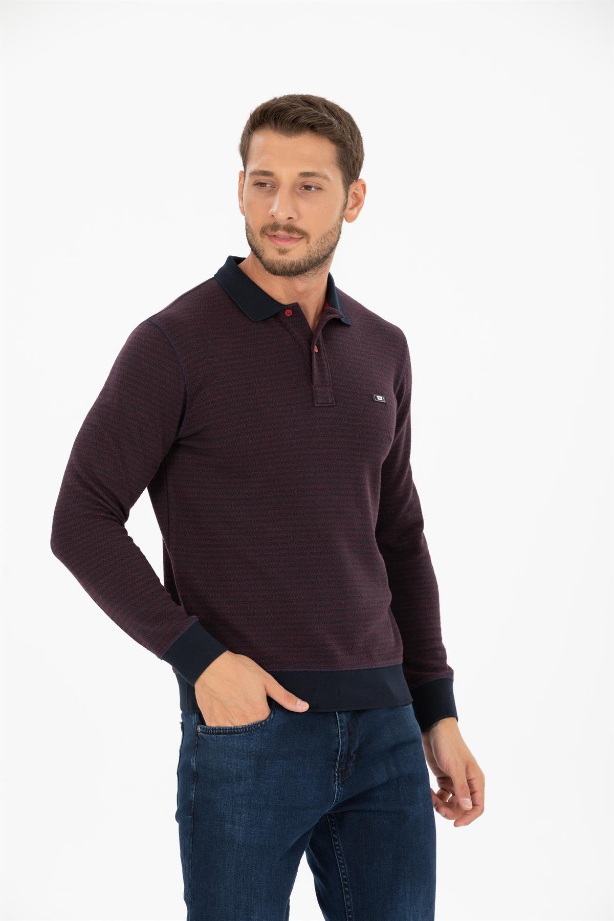 Polo Yaka Sweatshirt 