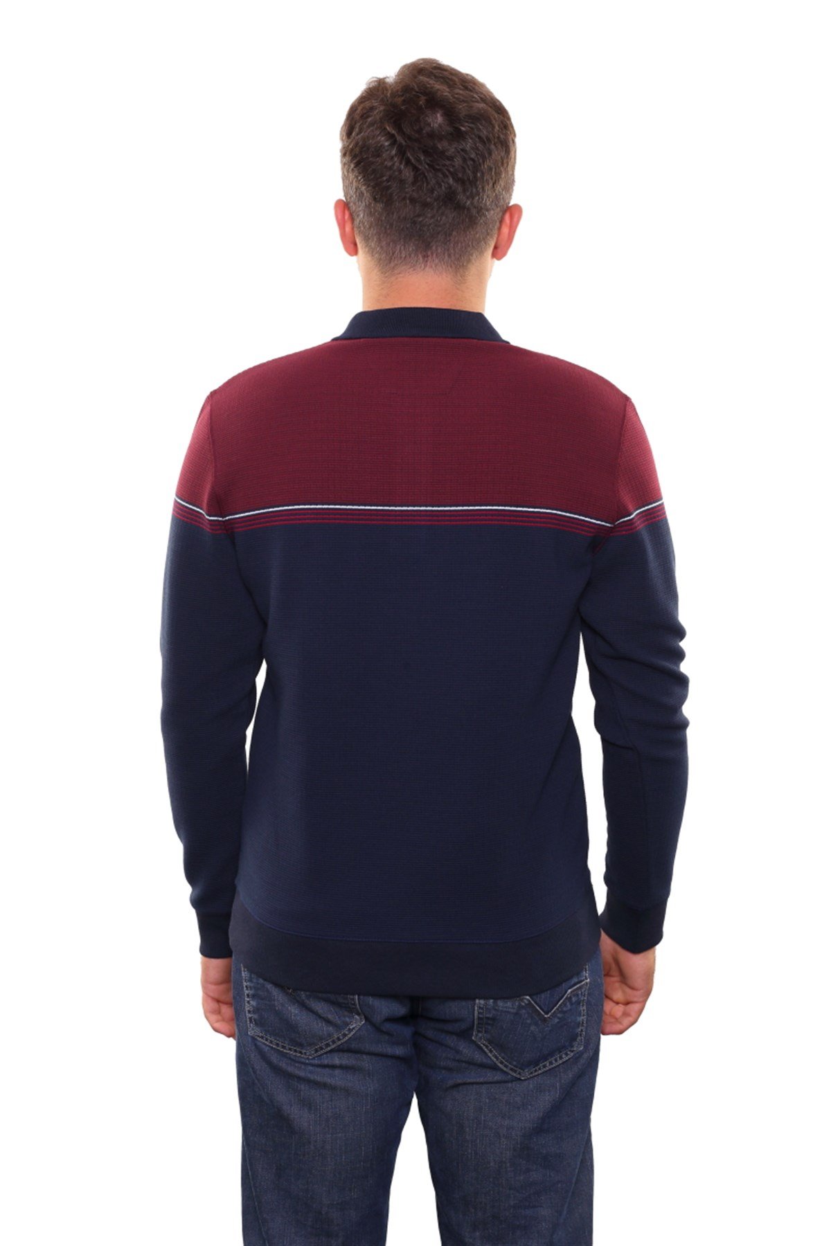 Polo Yaka Sweatshirt 