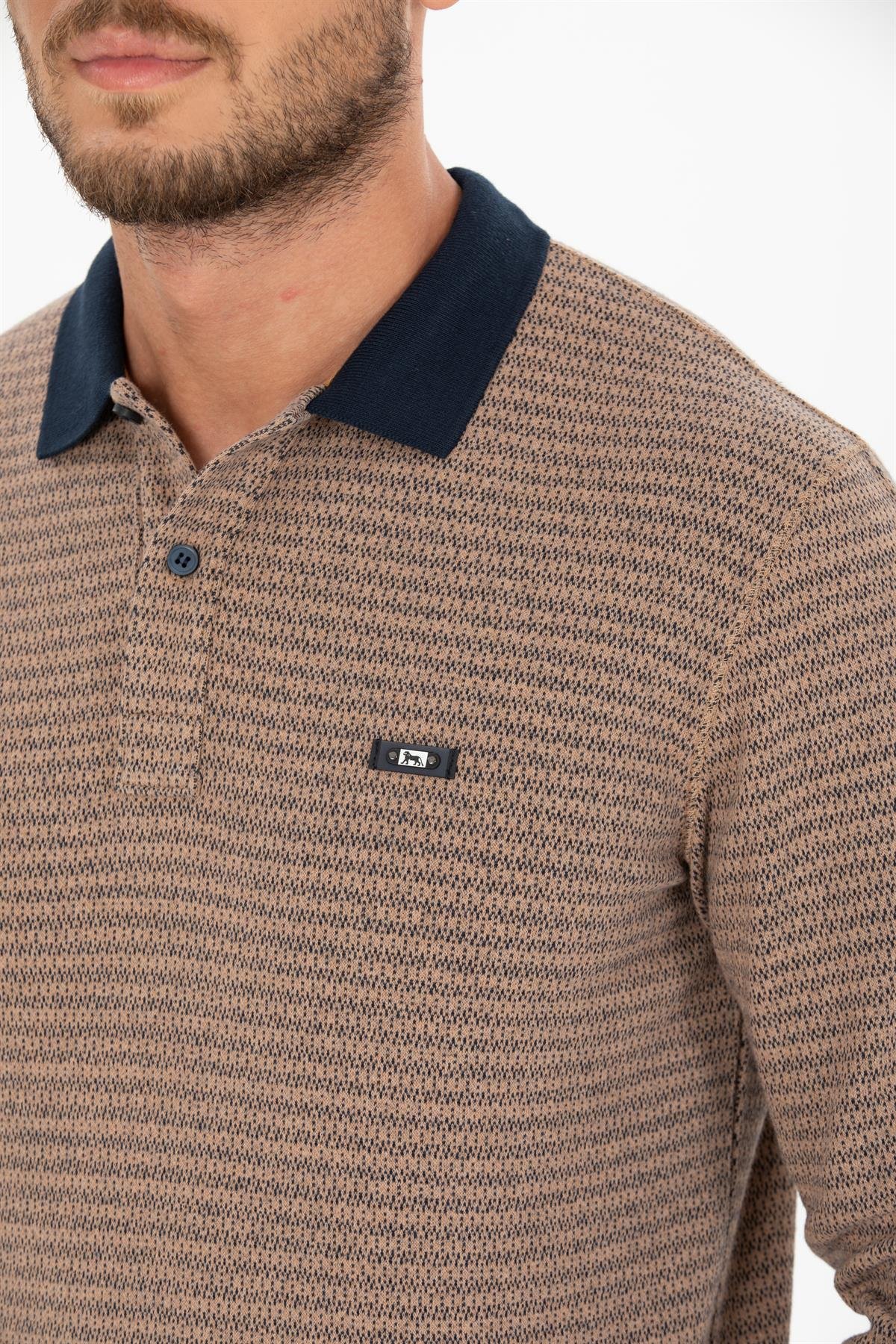 Polo Yaka Sweatshirt 