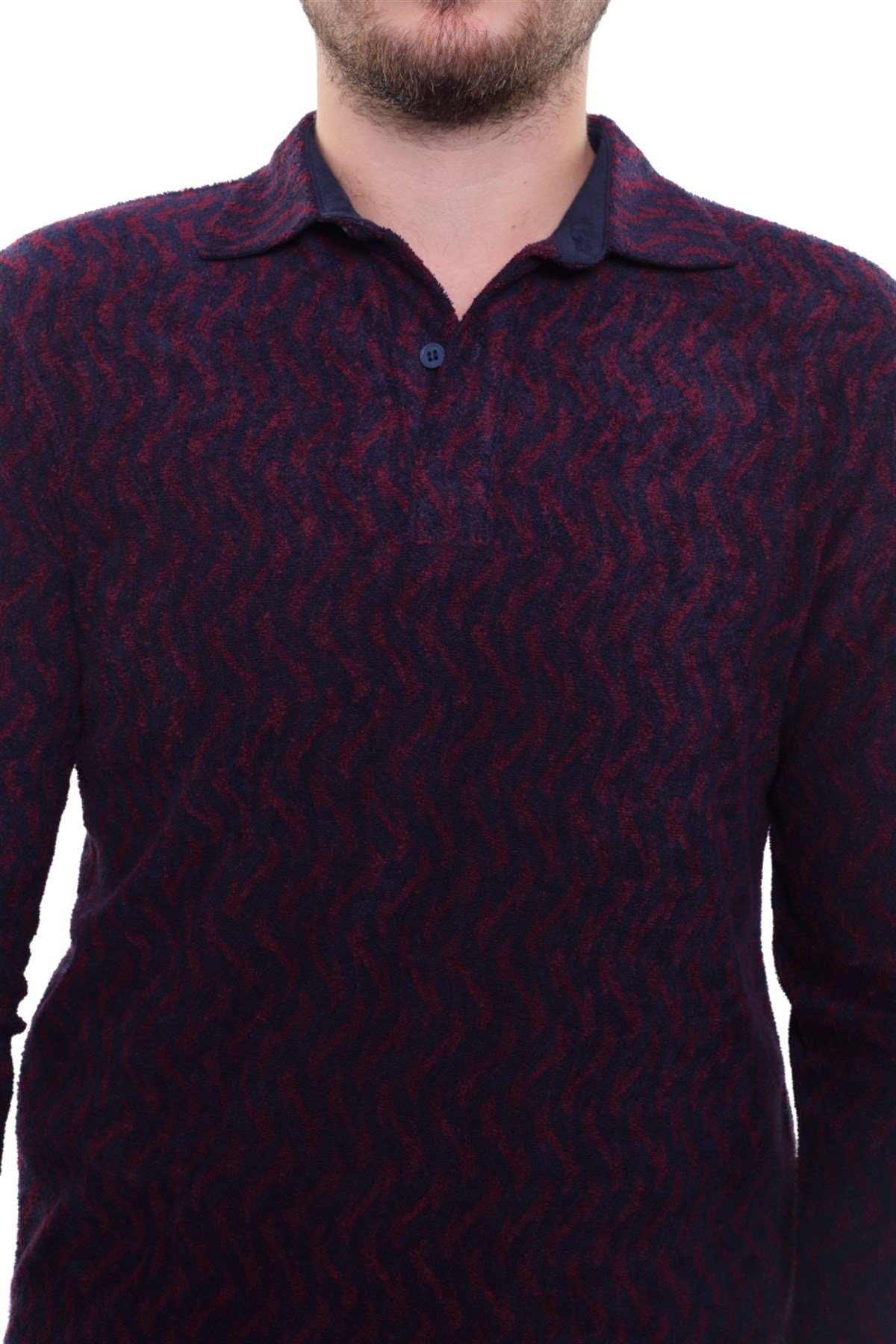 Polo Yaka Sweatshirt 