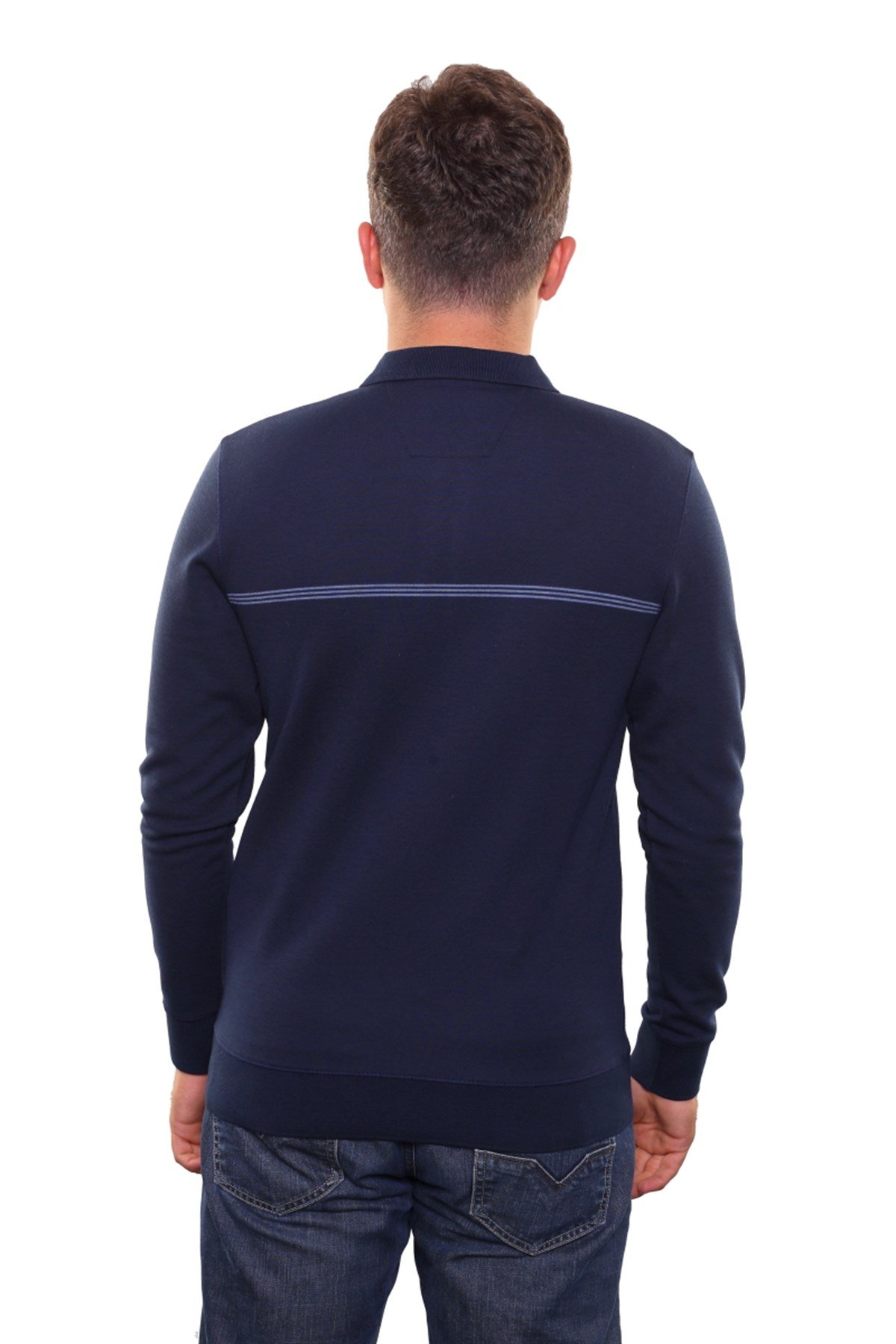 Polo Yaka Sweatshirt 
