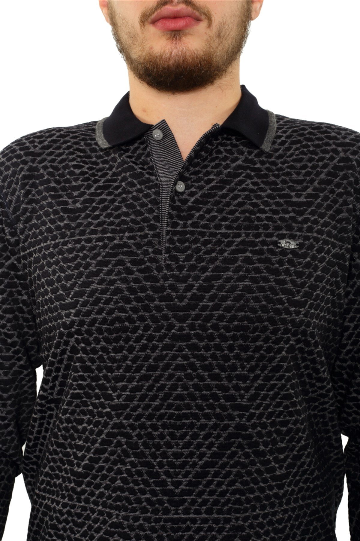 Polo Yaka Sweatshirt 
