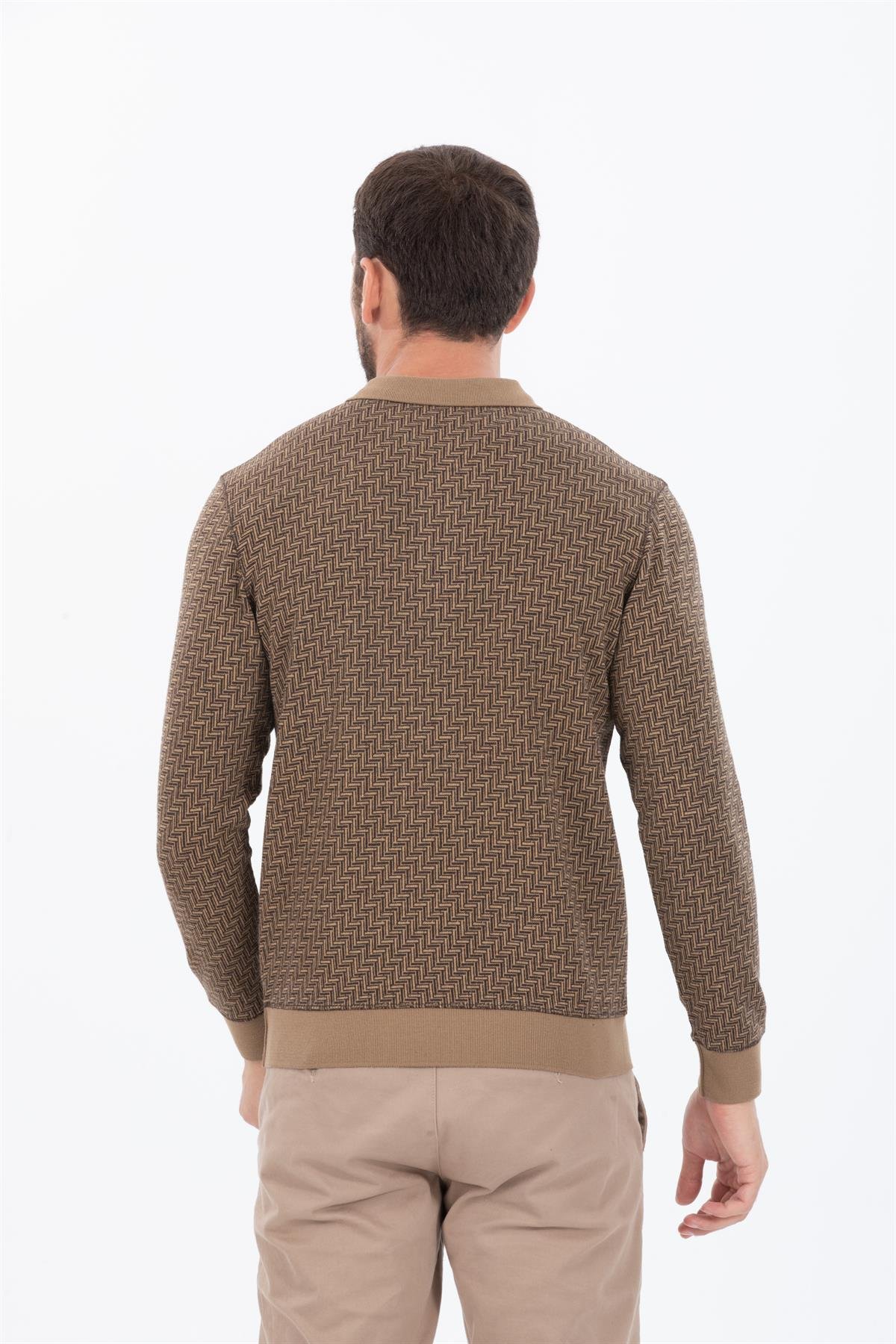Polo Yaka Sweatshirt 