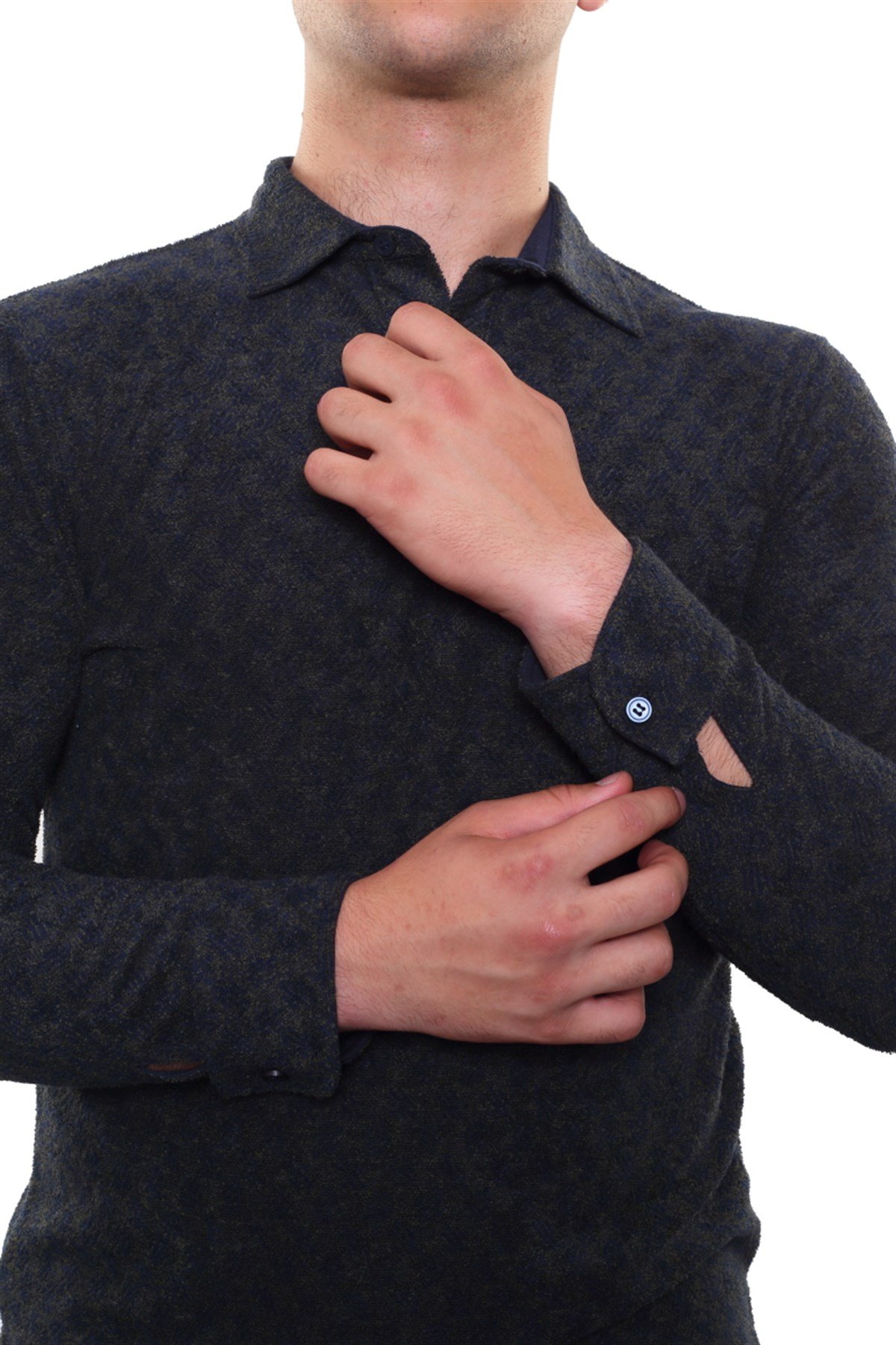 Polo Yaka Sweatshirt 