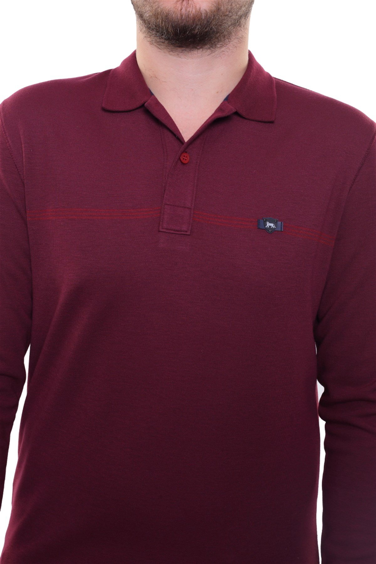 Polo Yaka Sweatshirt 