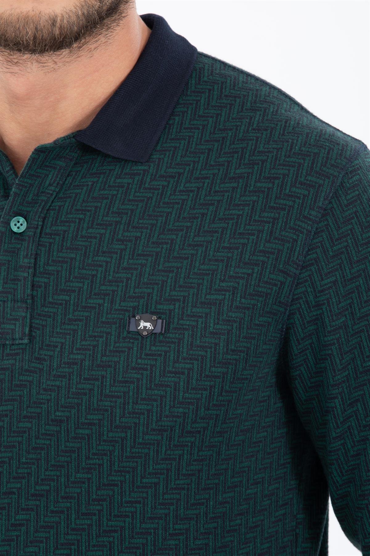 Polo Yaka Sweatshirt 