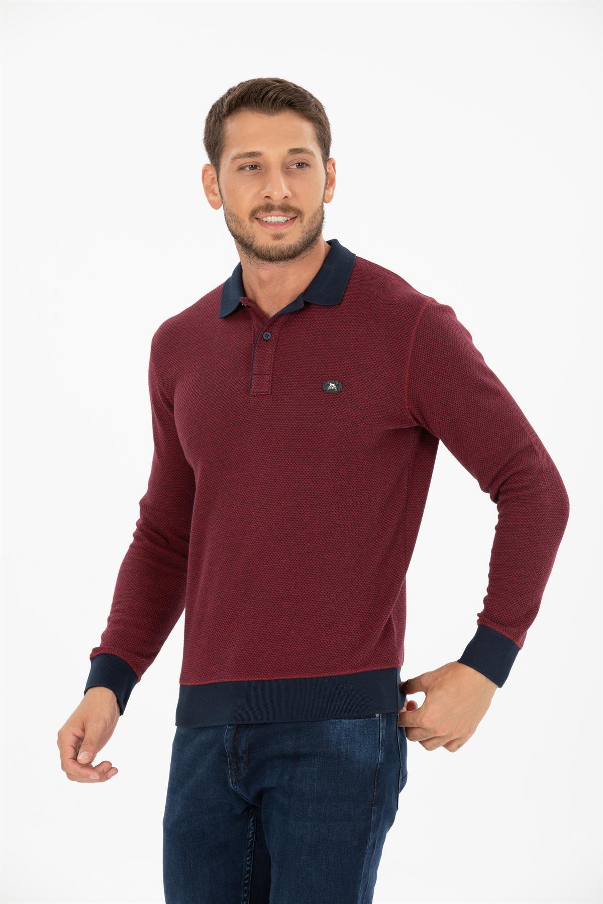 Polo Yaka Sweatshirt 