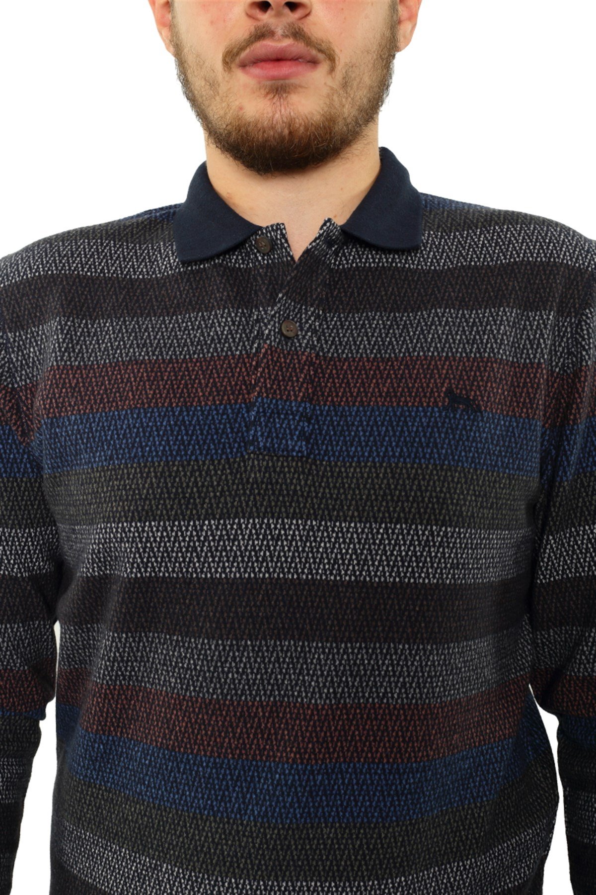 Polo Yaka Sweatshirt 