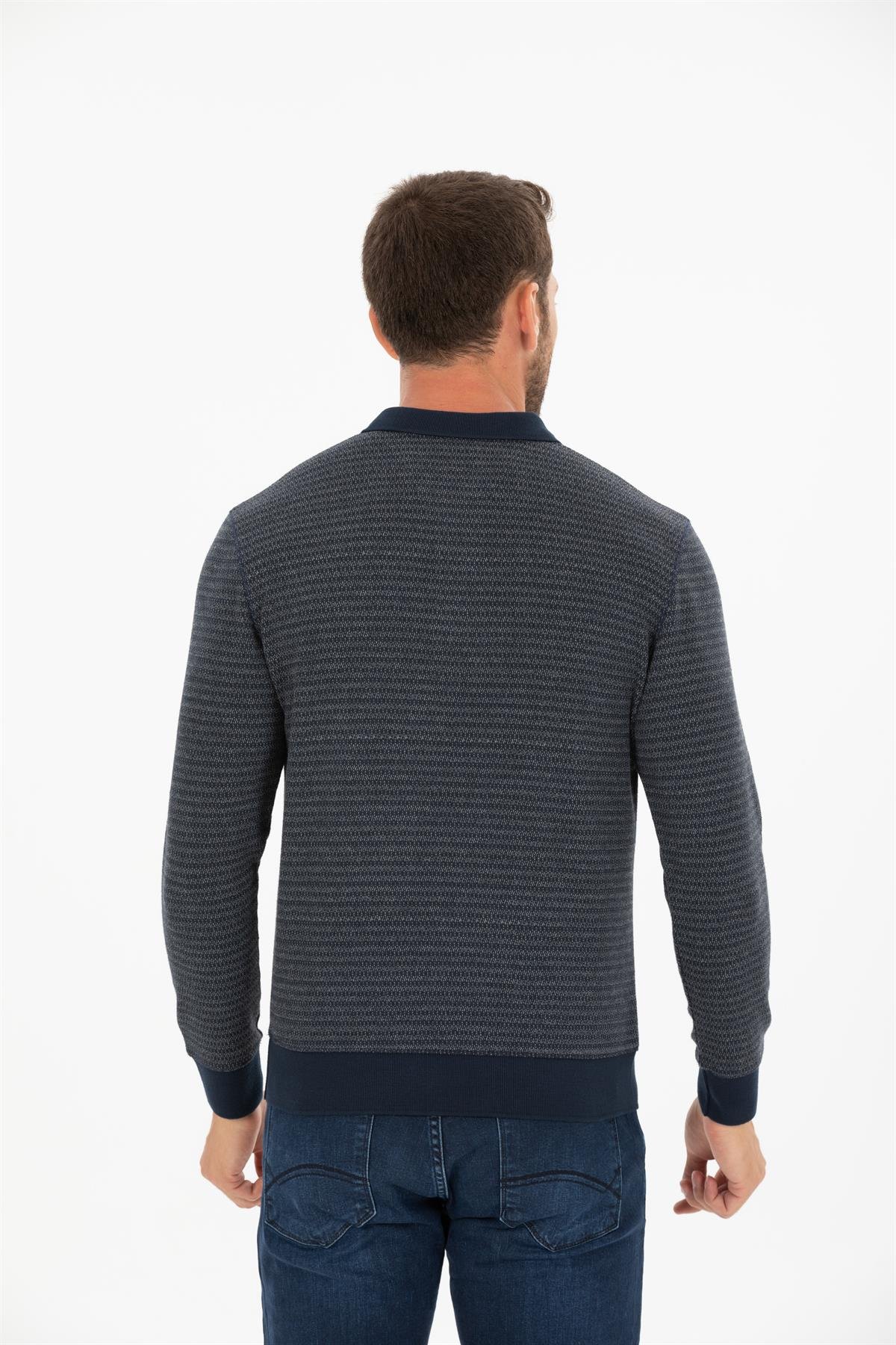 Polo Yaka Sweatshirt 