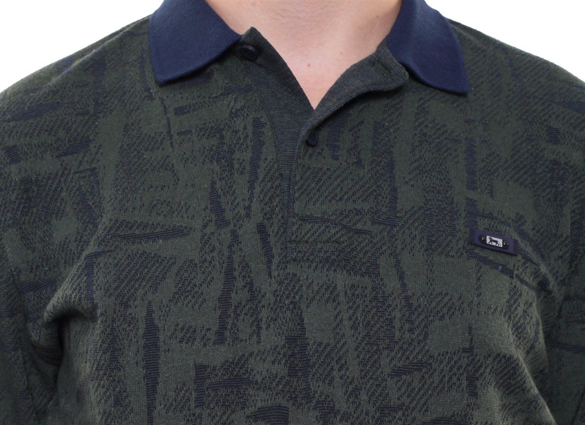 Polo Yaka Sweatshirt 