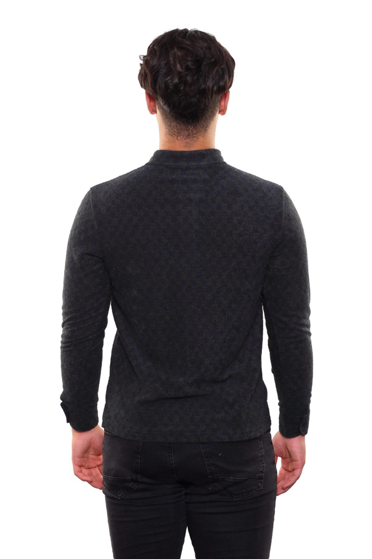 Polo Yaka Sweatshirt 