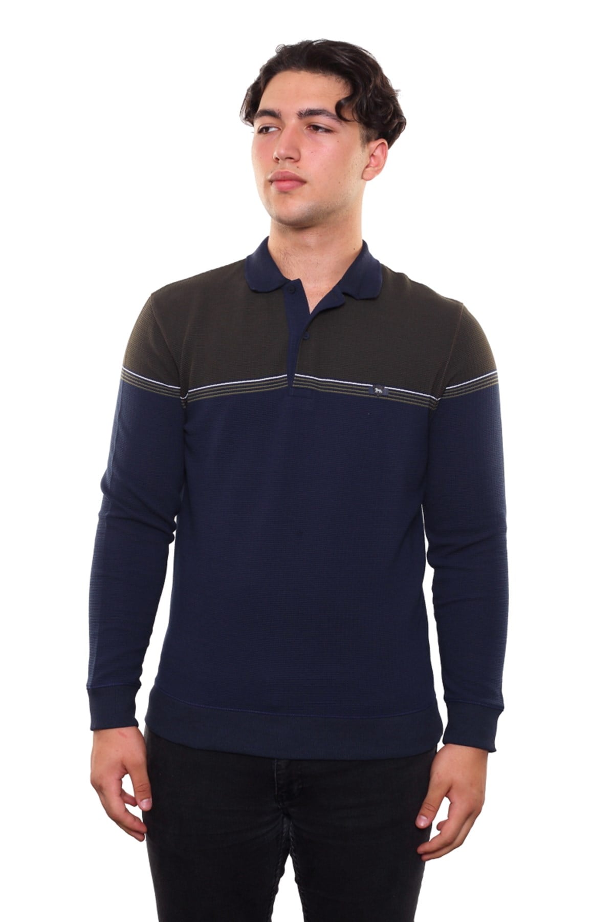 Polo Yaka Sweatshirt 
