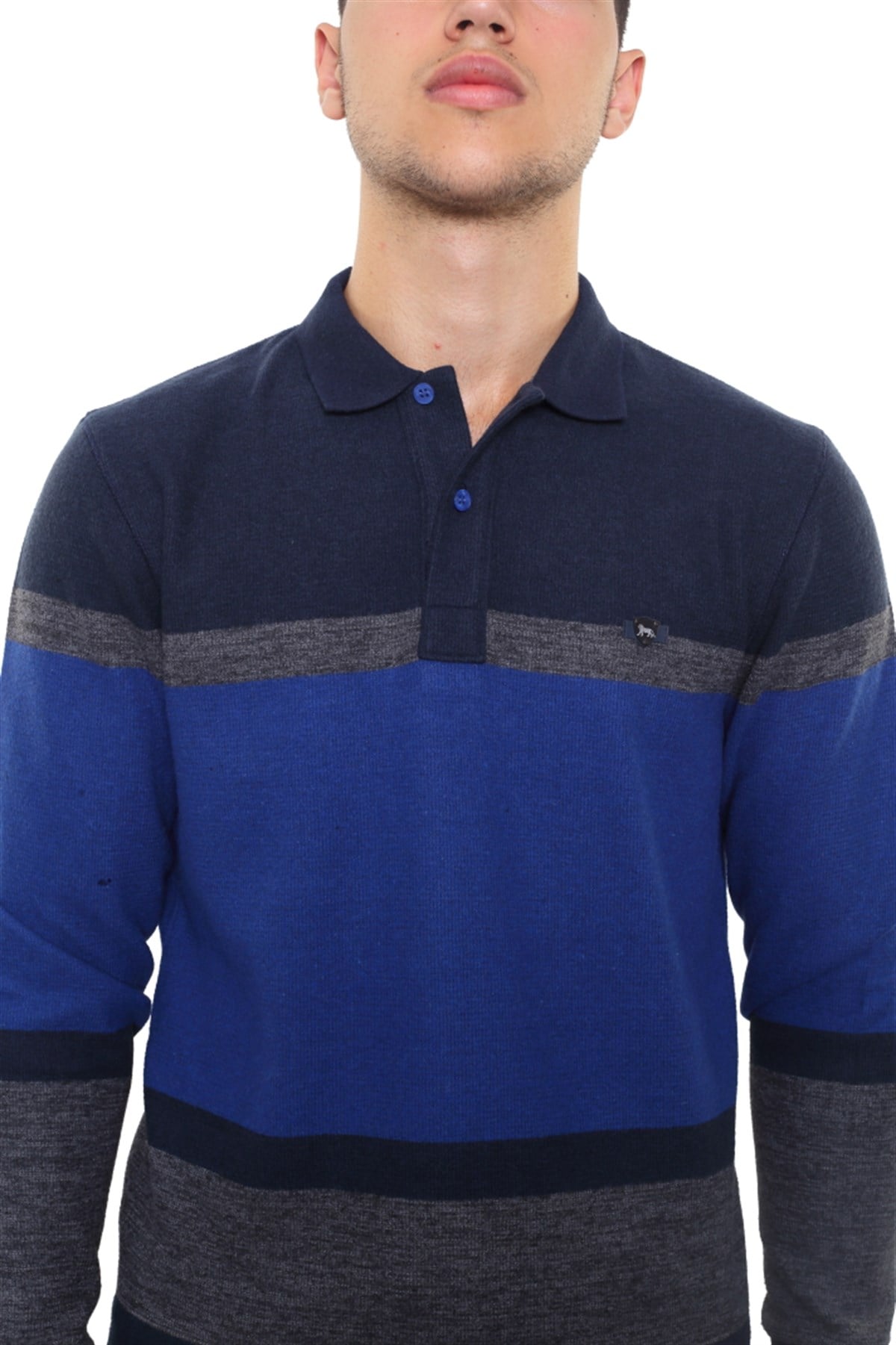 Polo Yaka Sweatshirt 