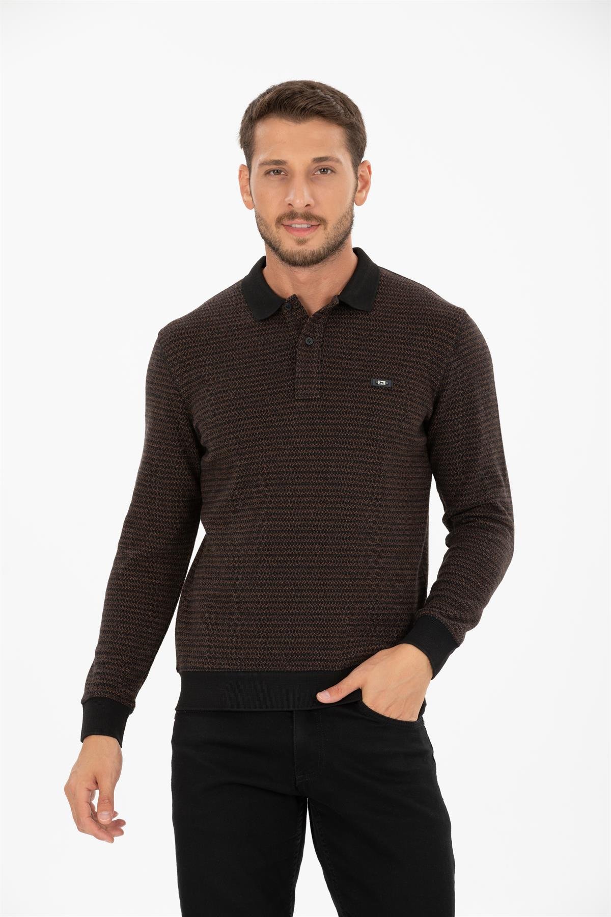 Polo Yaka Sweatshirt 