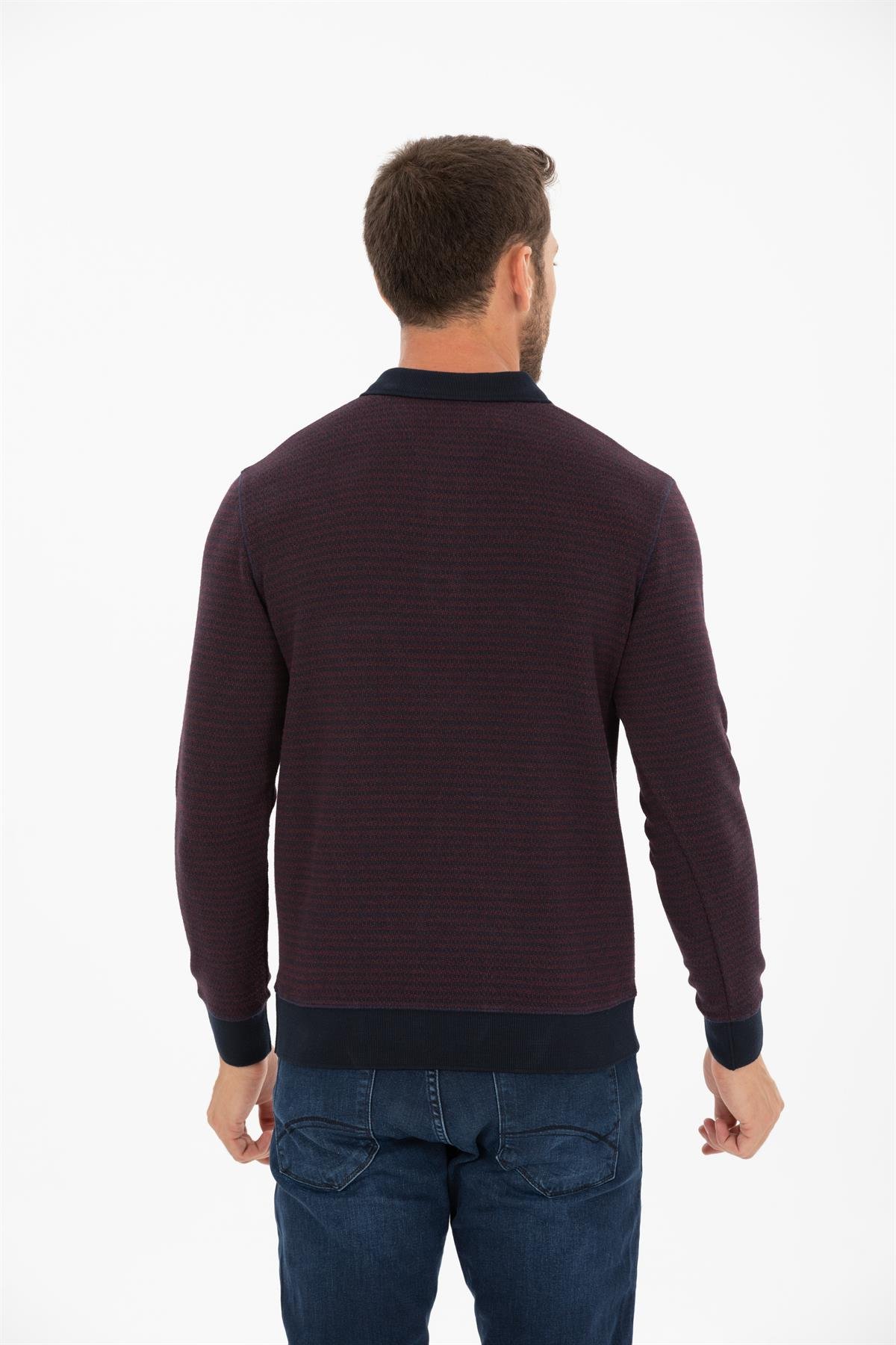 Polo Yaka Sweatshirt 