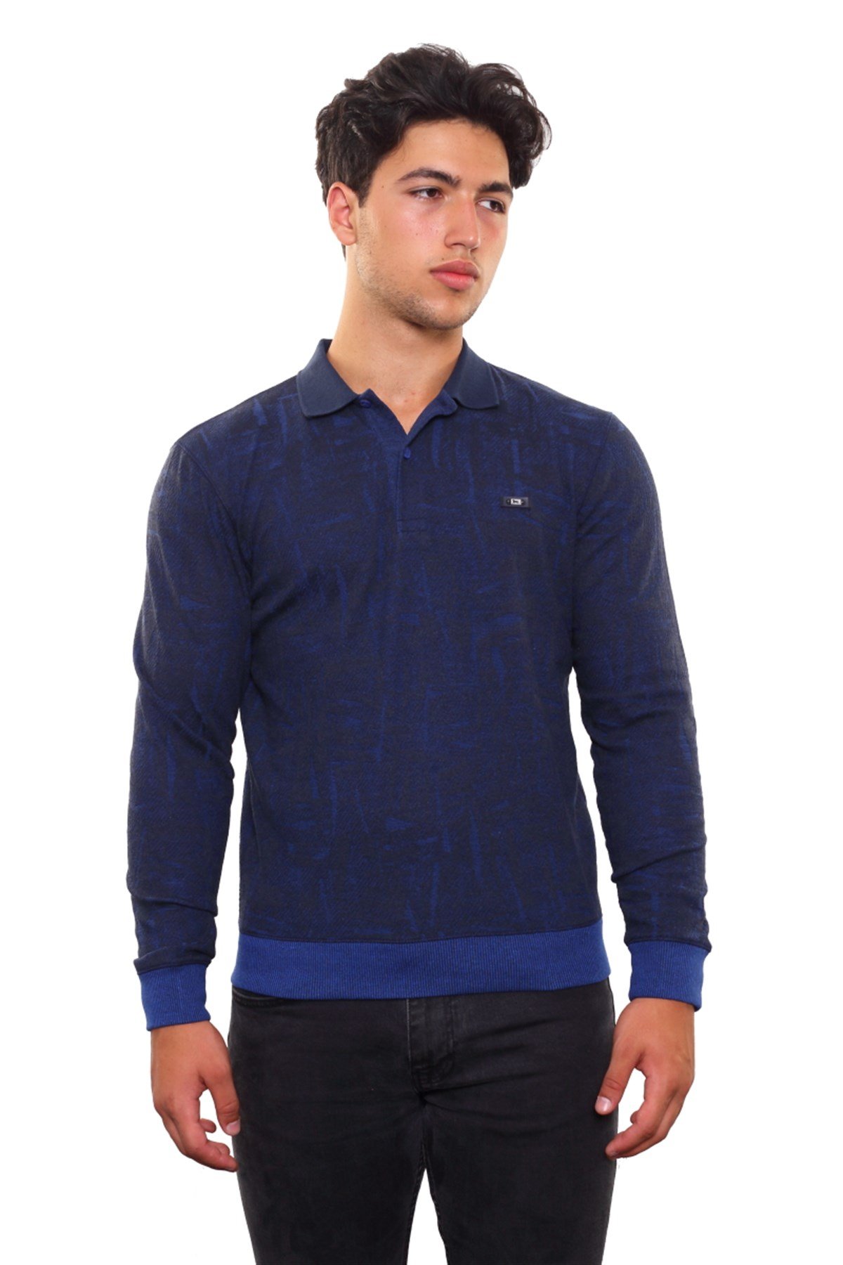 Polo Yaka Sweatshirt 