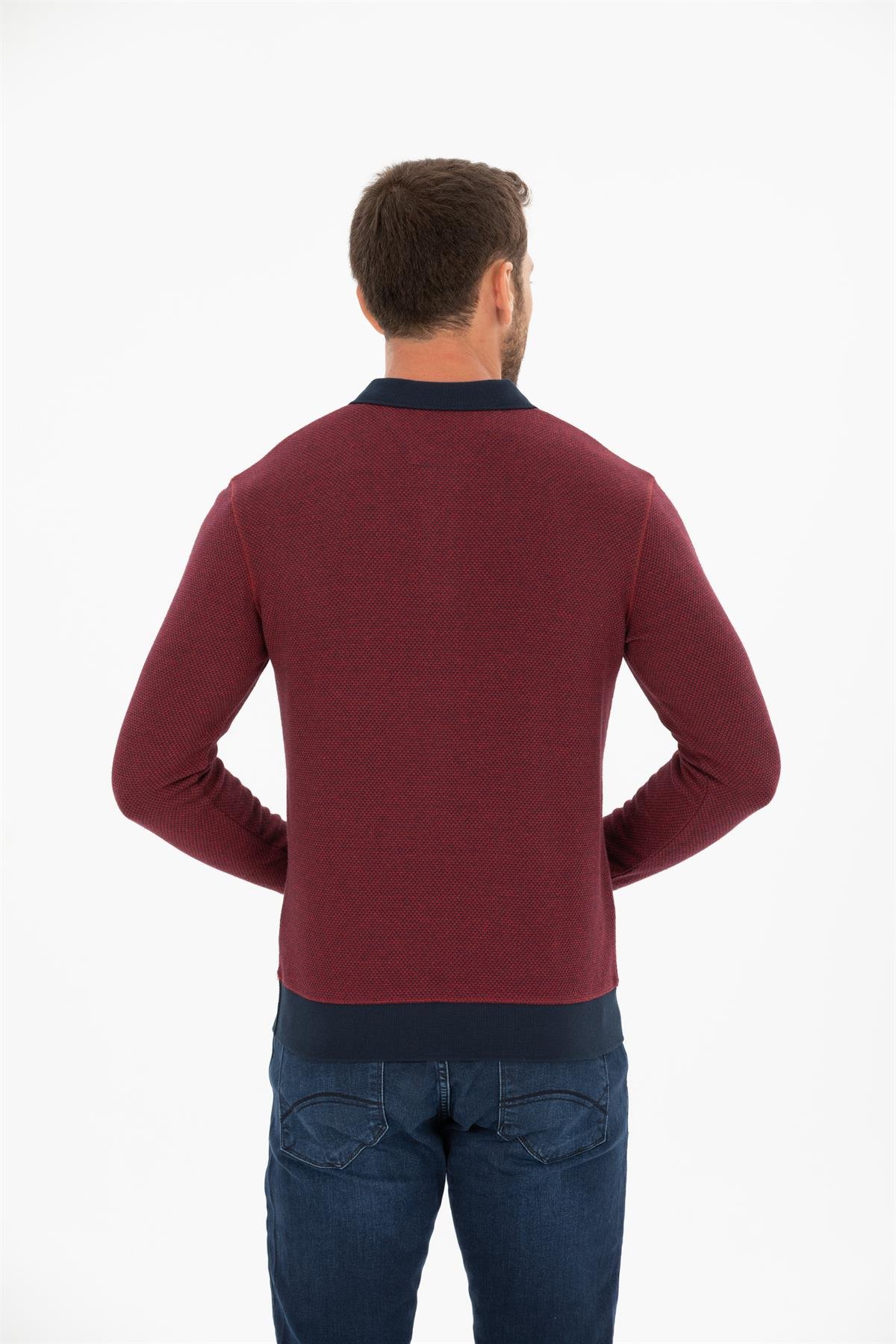 Polo Yaka Sweatshirt 