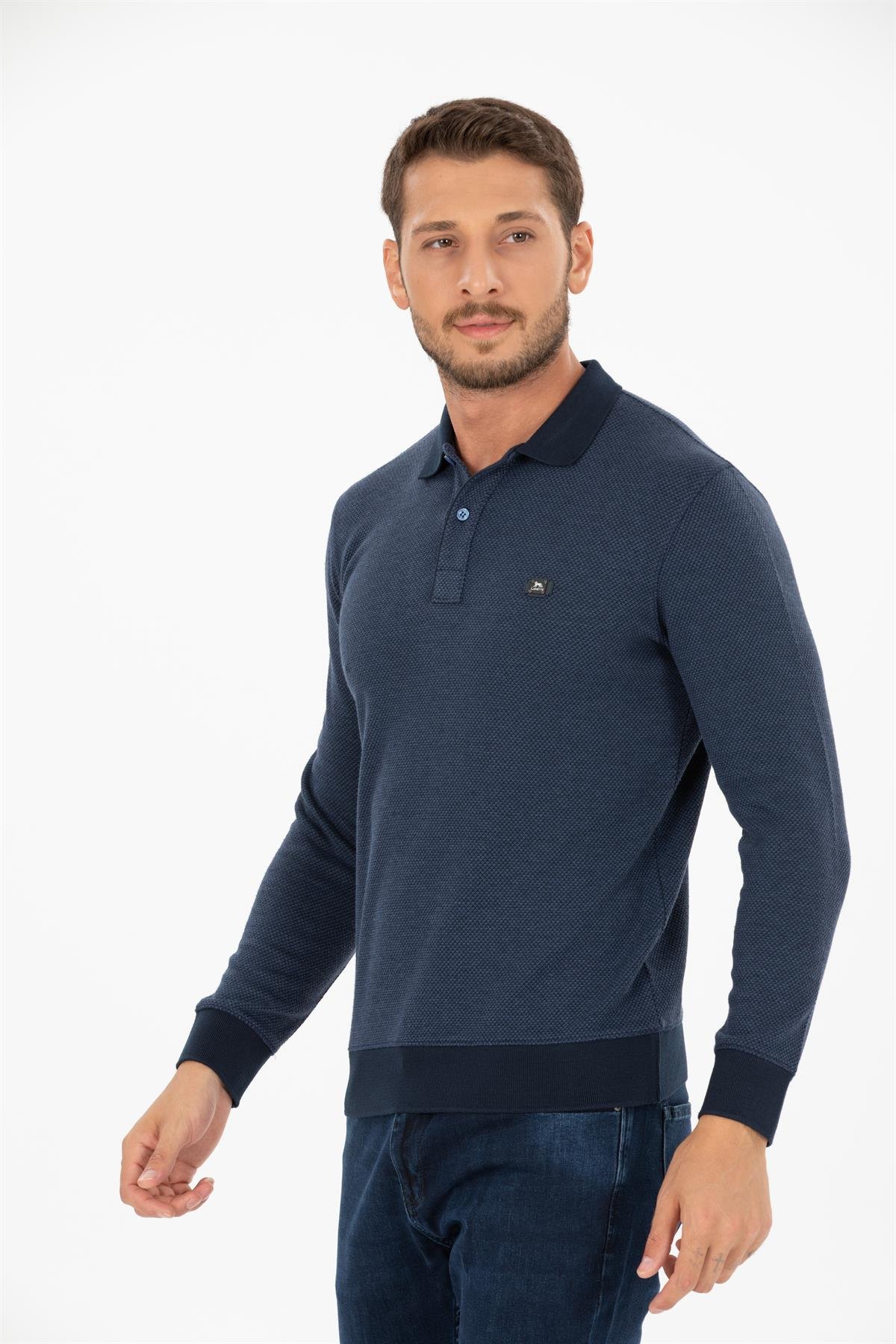 Polo Yaka Sweatshirt 