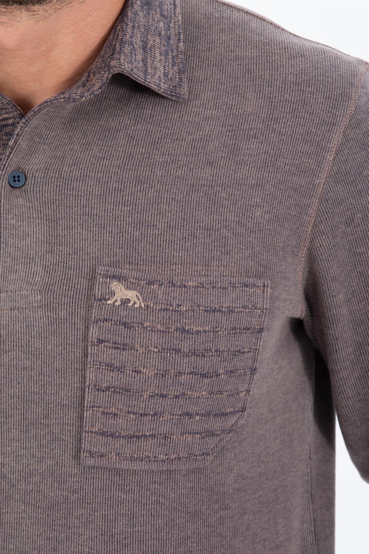 Polo Yaka Sweatshirt 