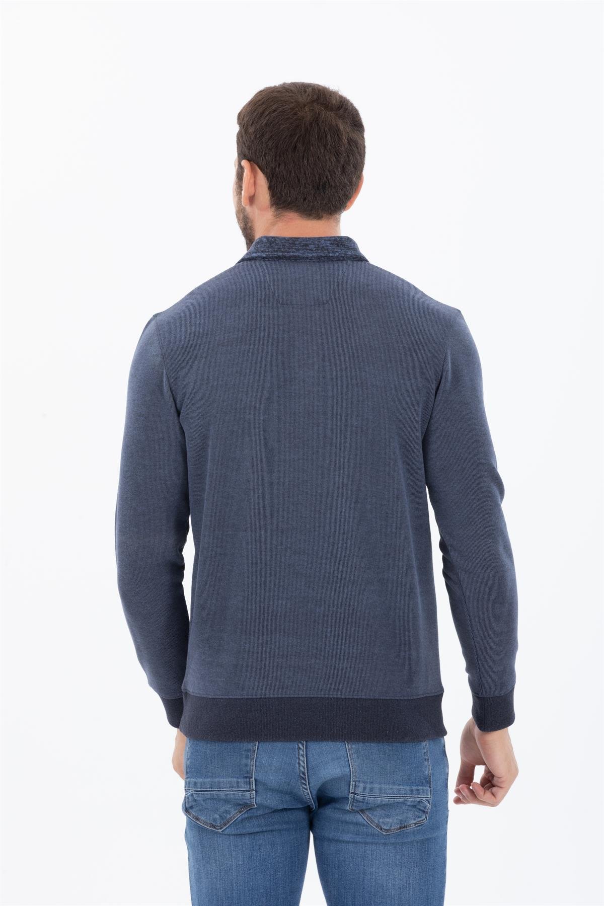 Polo Yaka Sweatshirt 