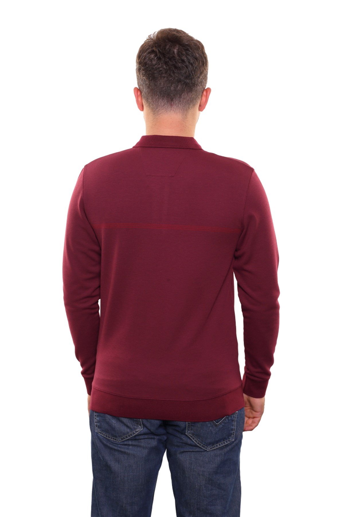 Polo Yaka Sweatshirt 