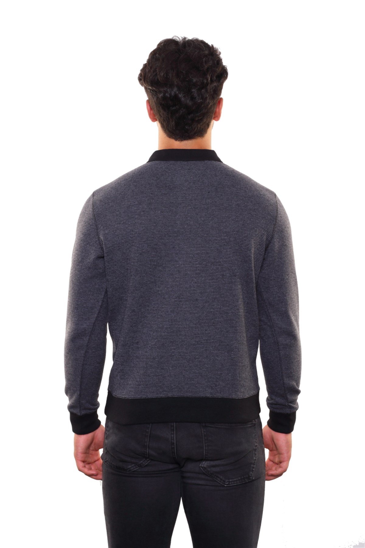 Polo Yaka Sweatshirt 