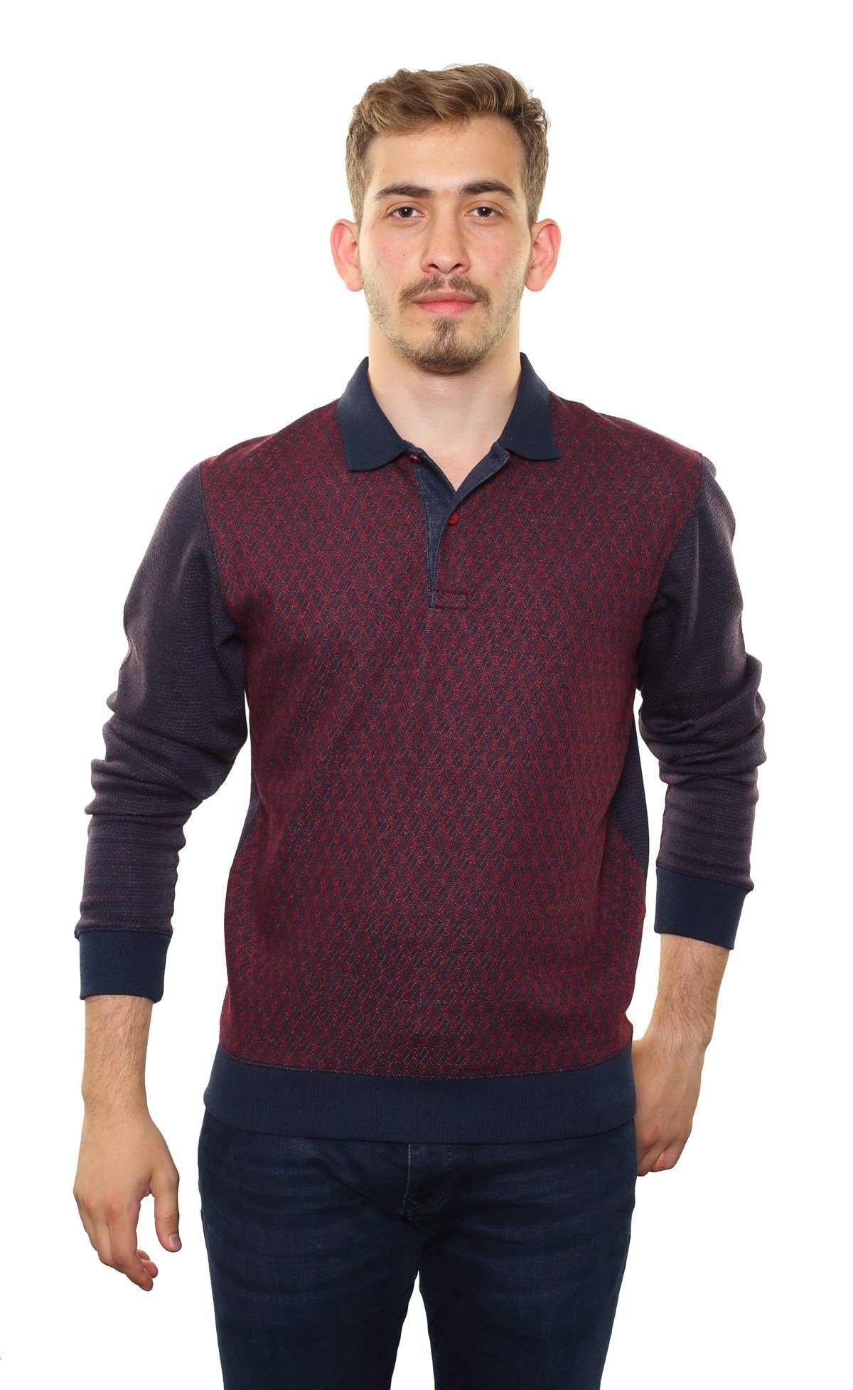 Polo Yaka Sweatshirt KM-52
