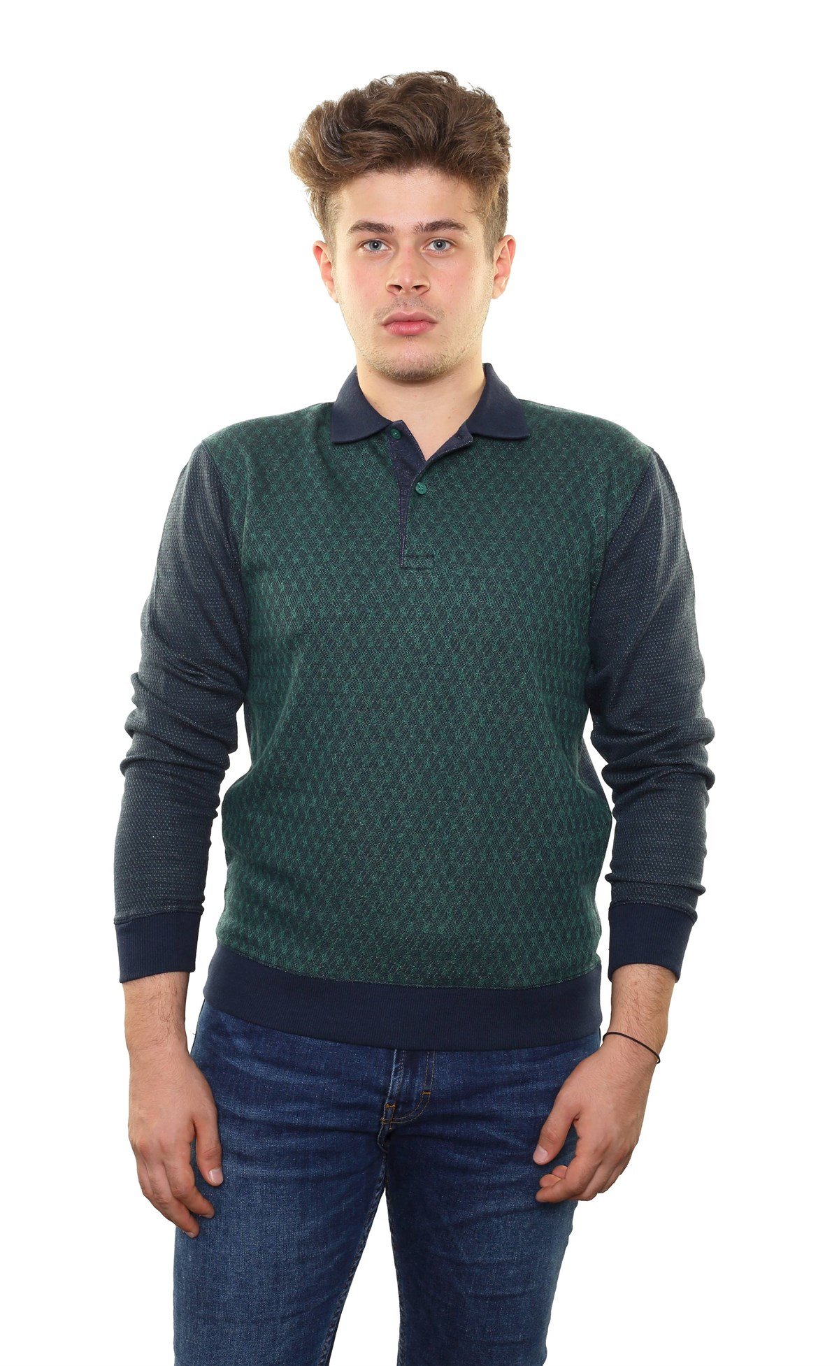 Polo Yaka Sweatshirt KM-52